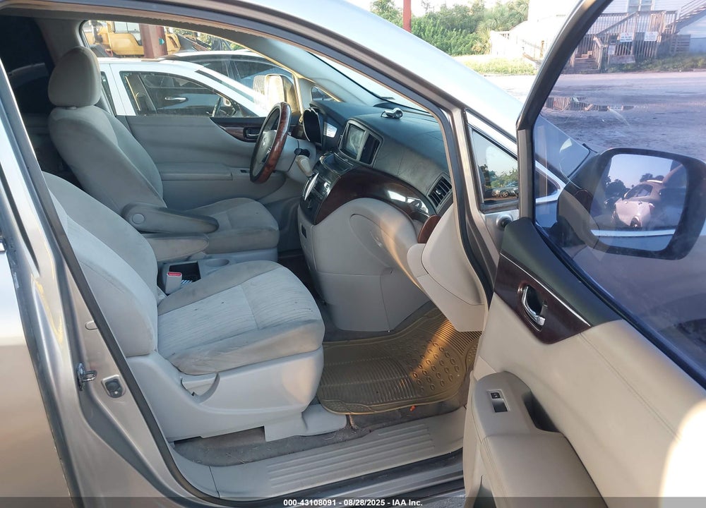 2012 NISSAN QUEST S VIN: JN8AE2KP6C9035349