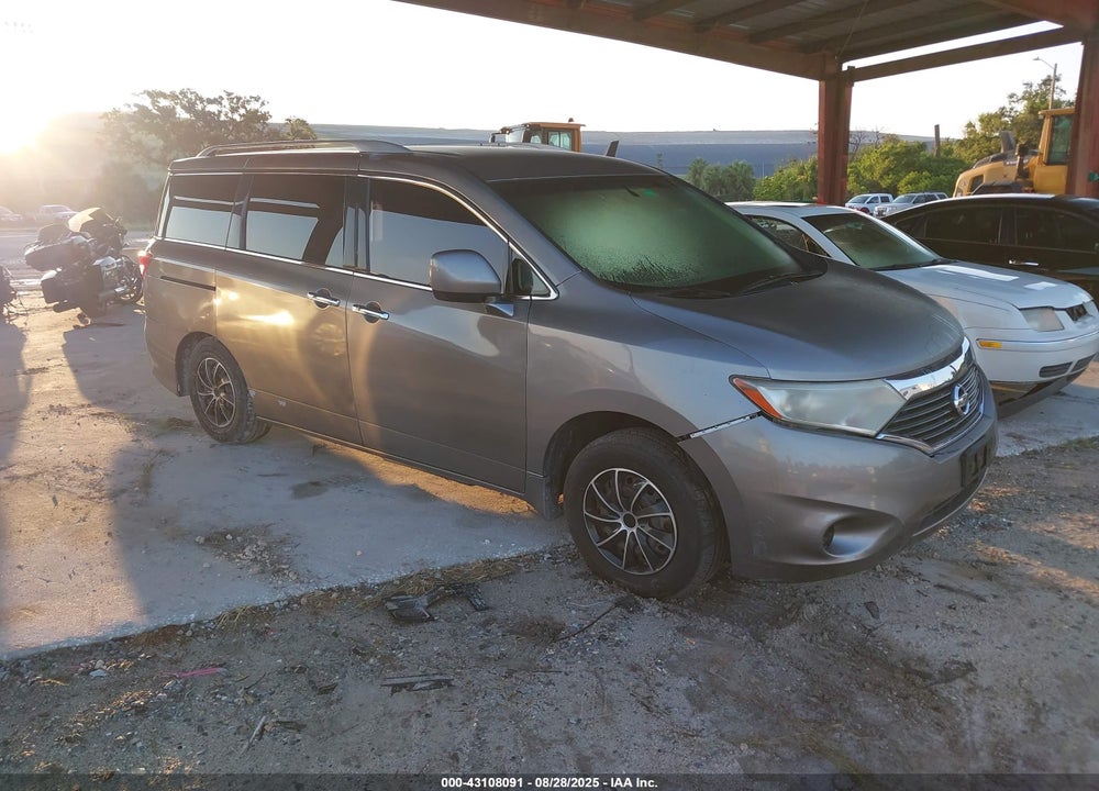 2012 NISSAN QUEST S VIN: JN8AE2KP6C9035349