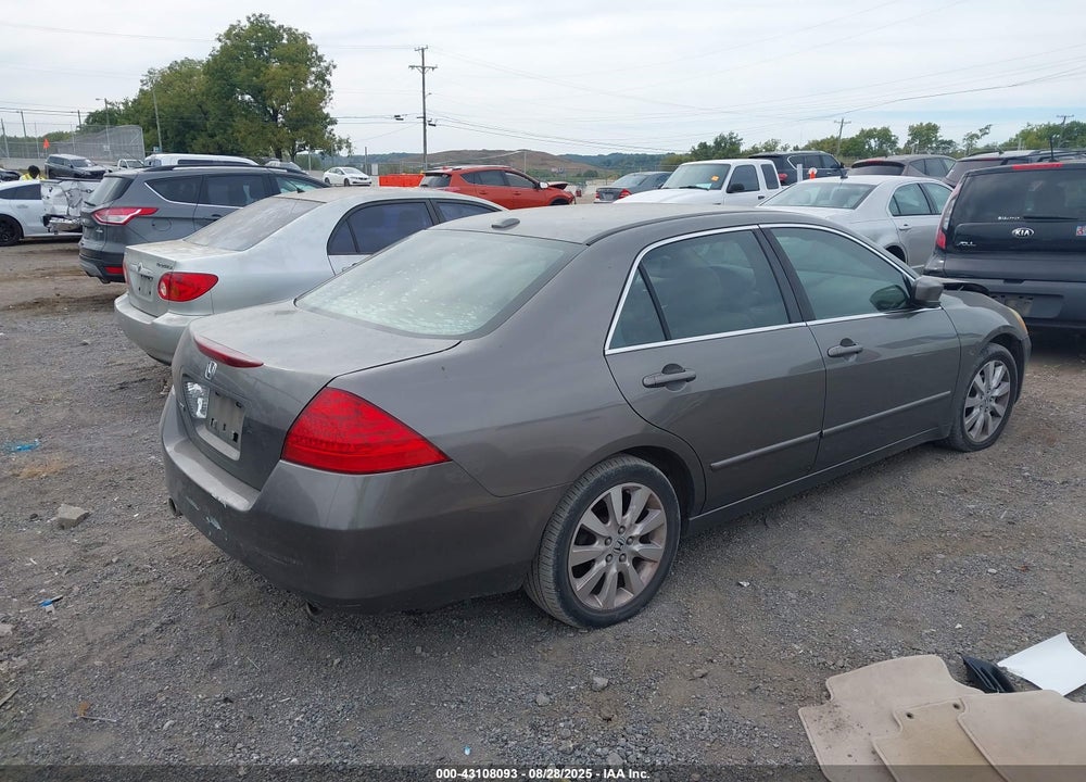 2007 HONDA ACCORD 3.0 EX VIN: 1HGCM66537A063851