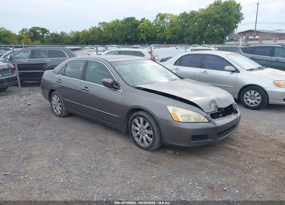 2007 HONDA ACCORD 3.0 EX VIN: 1HGCM66537A063851