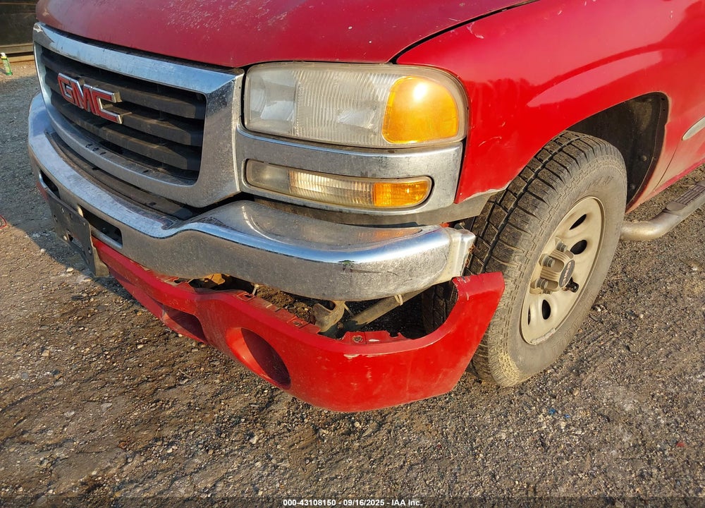 2007 GMC SIERRA 1500 CLASSIC SL VIN: 2GTEK13V971139409