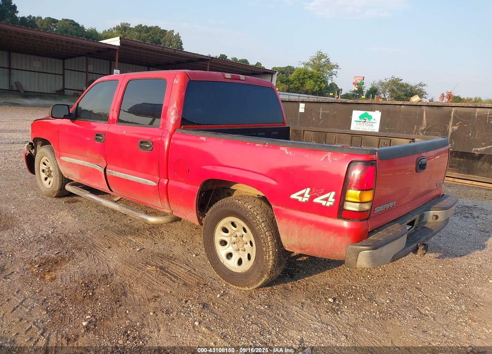 2007 GMC SIERRA 1500 CLASSIC SL VIN: 2GTEK13V971139409