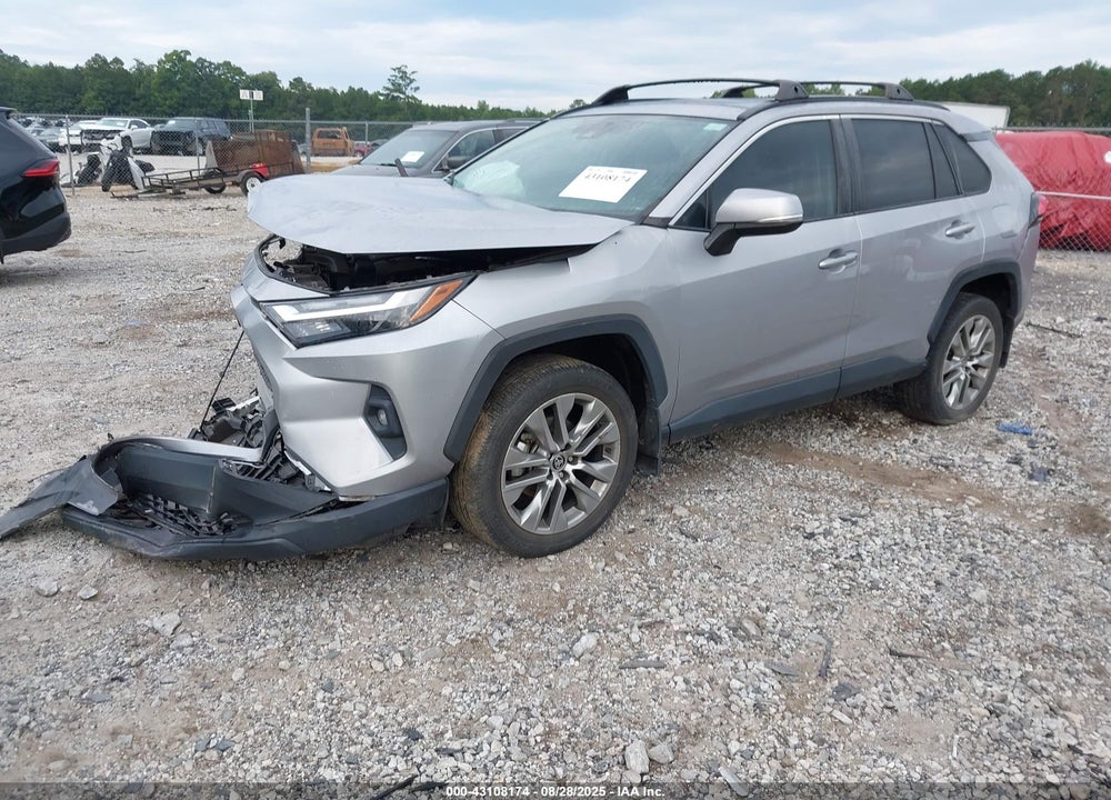 2022 TOYOTA RAV4 VIN: 2T3C1RFV8NC192872