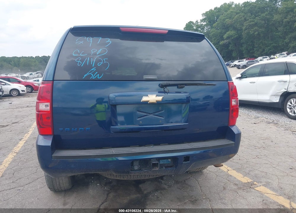 2007 CHEVROLET TAHOE LT VIN: 1GNFC13J77J272973