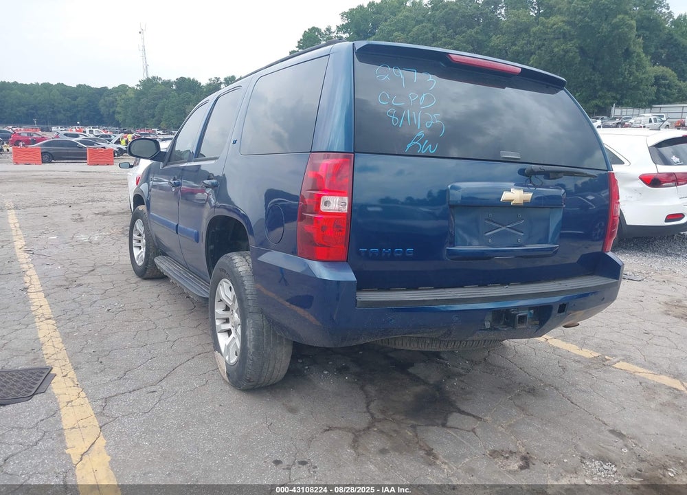 2007 CHEVROLET TAHOE LT VIN: 1GNFC13J77J272973