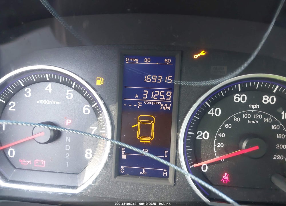 2011 HONDA CR-V VIN: JHLRE4H76BC009243