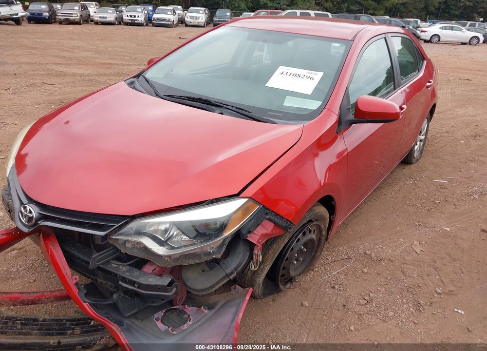 2016 TOYOTA COROLLA VIN: 5YFBURHE6GP480532