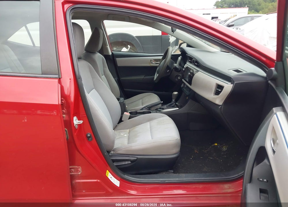 2016 TOYOTA COROLLA VIN: 5YFBURHE6GP480532