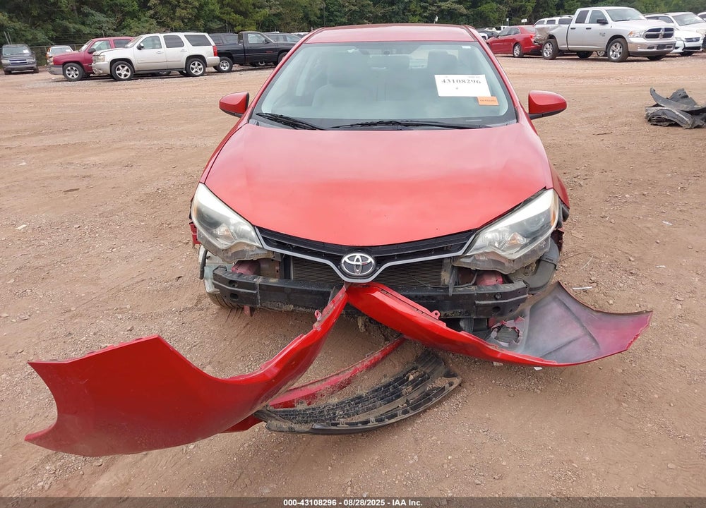 2016 TOYOTA COROLLA VIN: 5YFBURHE6GP480532