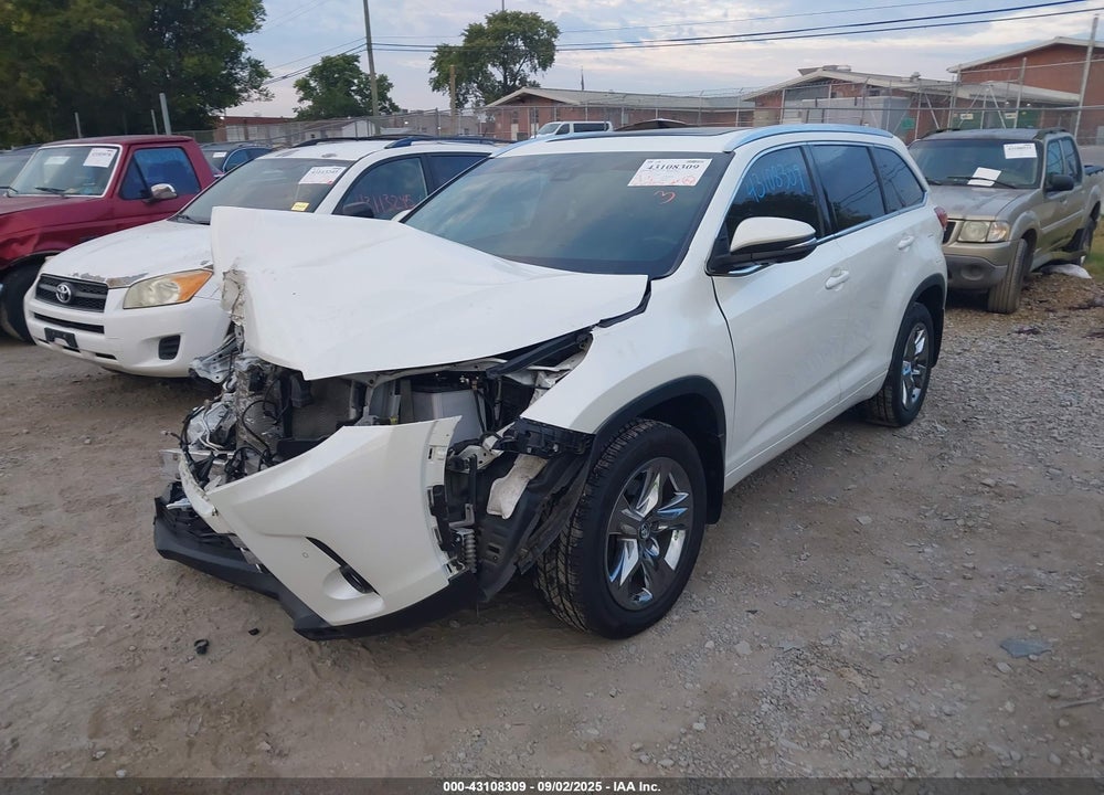 2019 TOYOTA HIGHLANDER LIMITED/PLATINUM VIN: 5TDDZRFH1KS739578