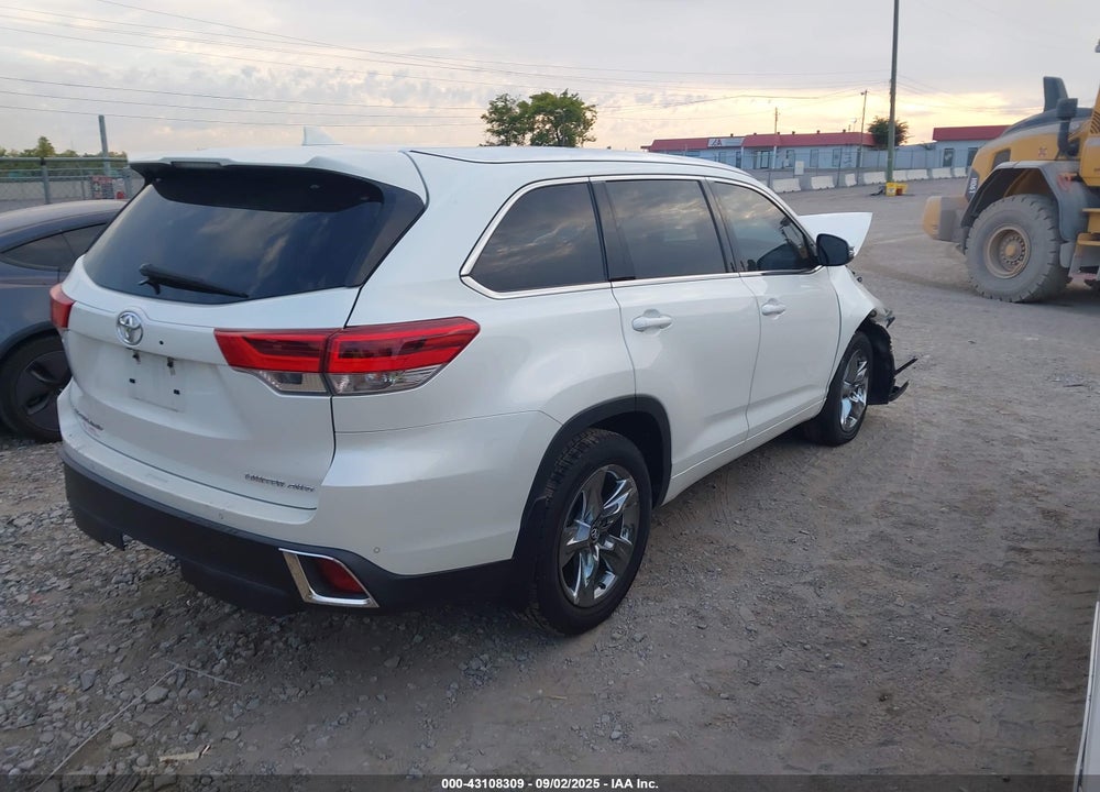 2019 TOYOTA HIGHLANDER LIMITED/PLATINUM VIN: 5TDDZRFH1KS739578
