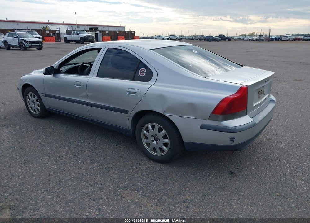 2001 VOLVO S60 2.4 VIN: YV1RS61R112055266