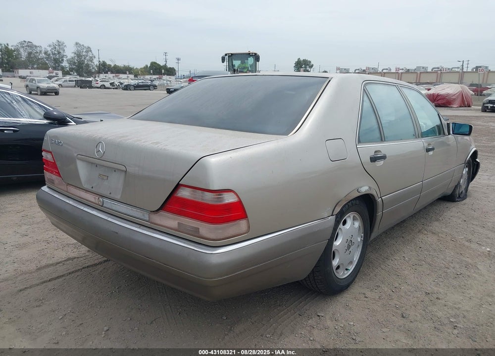 1996 MERCEDES-BENZ S 420 VIN: WDBGA43E7TA298599