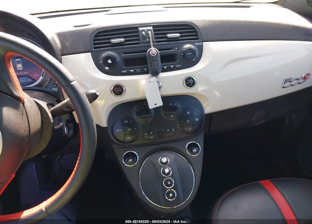 2015 FIAT 500E VIN: 3C3CFFGE5FT647557