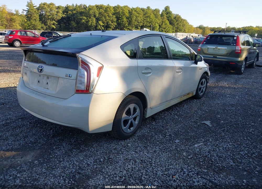2013 TOYOTA PRIUS VIN: JTDKN3DU6D5696428