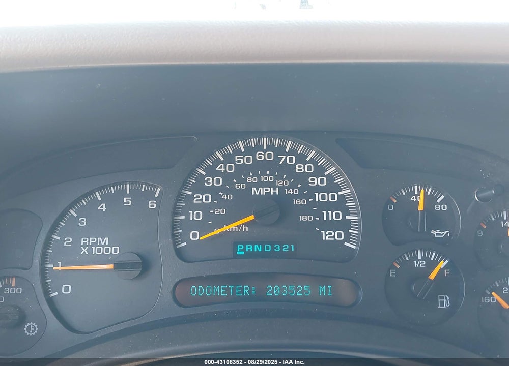 2003 GMC SIERRA 1500HD SLT VIN: 1GTGK13U03F213755
