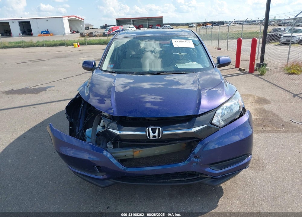 2016 HONDA HR-V LX VIN: 3CZRU6H34GM710355
