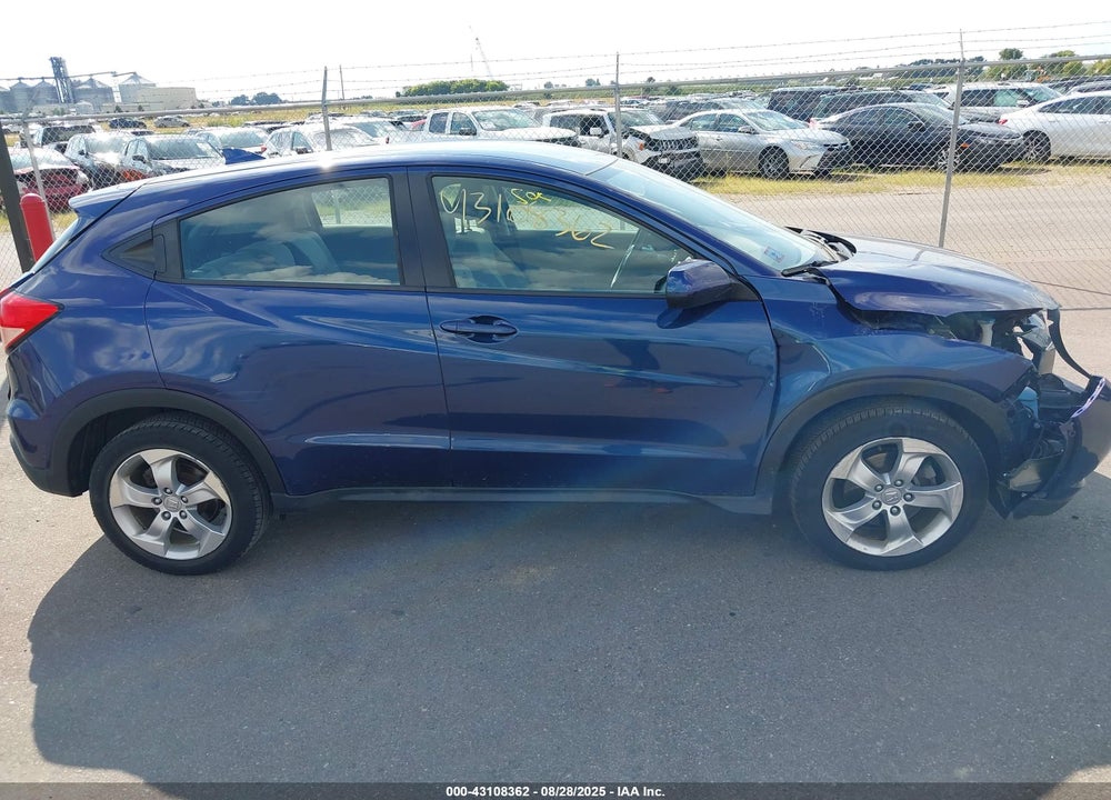 2016 HONDA HR-V LX VIN: 3CZRU6H34GM710355