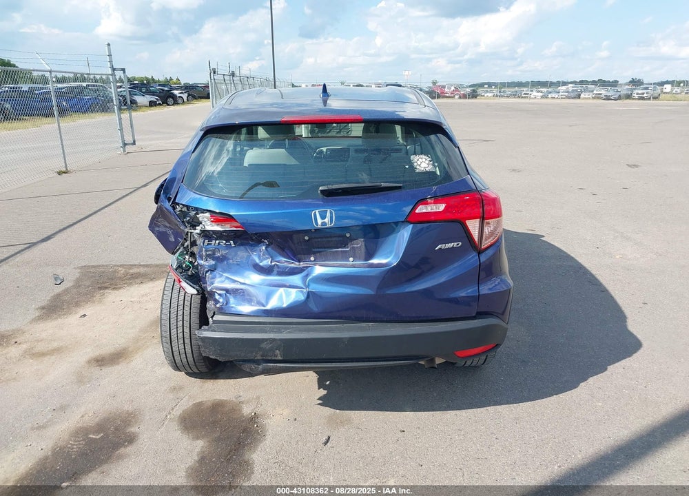 2016 HONDA HR-V LX VIN: 3CZRU6H34GM710355