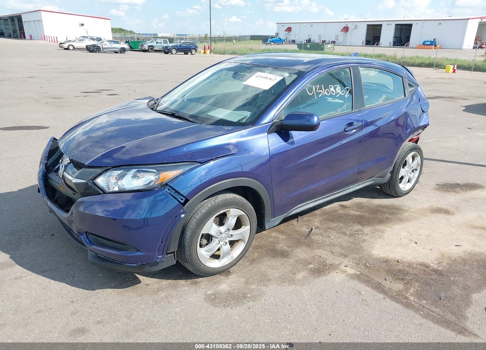 2016 HONDA HR-V LX VIN: 3CZRU6H34GM710355