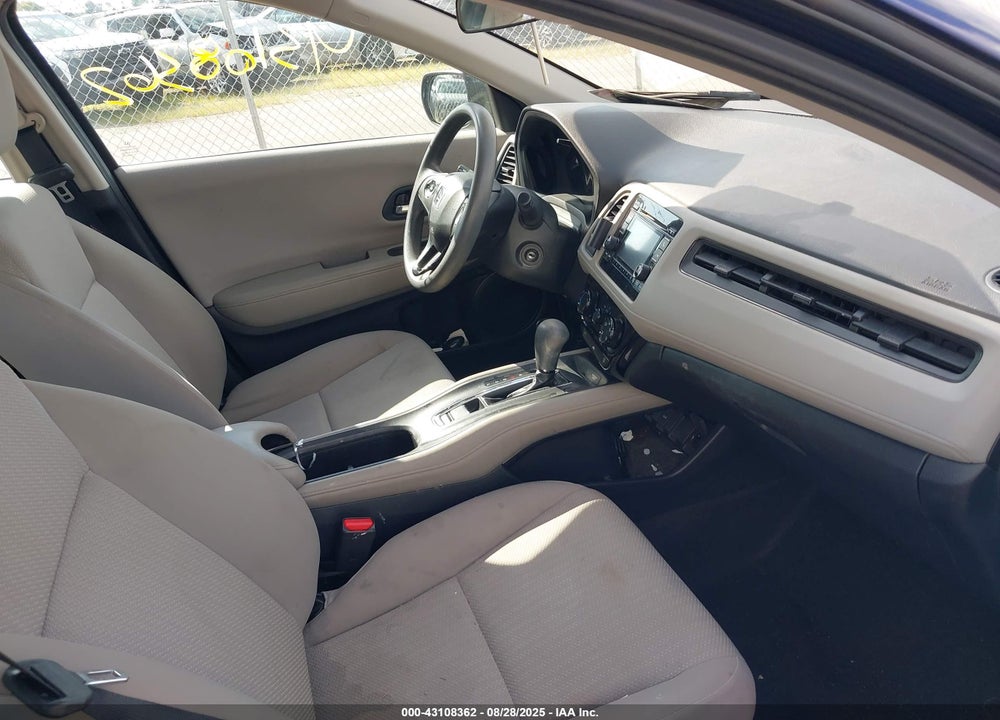 2016 HONDA HR-V LX VIN: 3CZRU6H34GM710355
