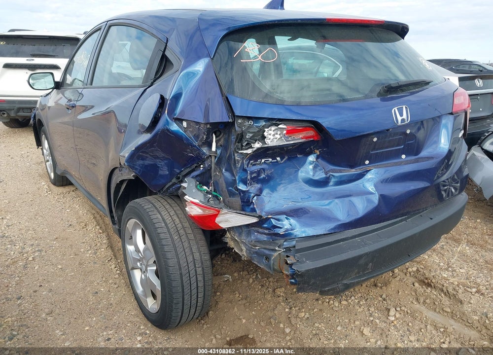 2016 HONDA HR-V LX VIN: 3CZRU6H34GM710355
