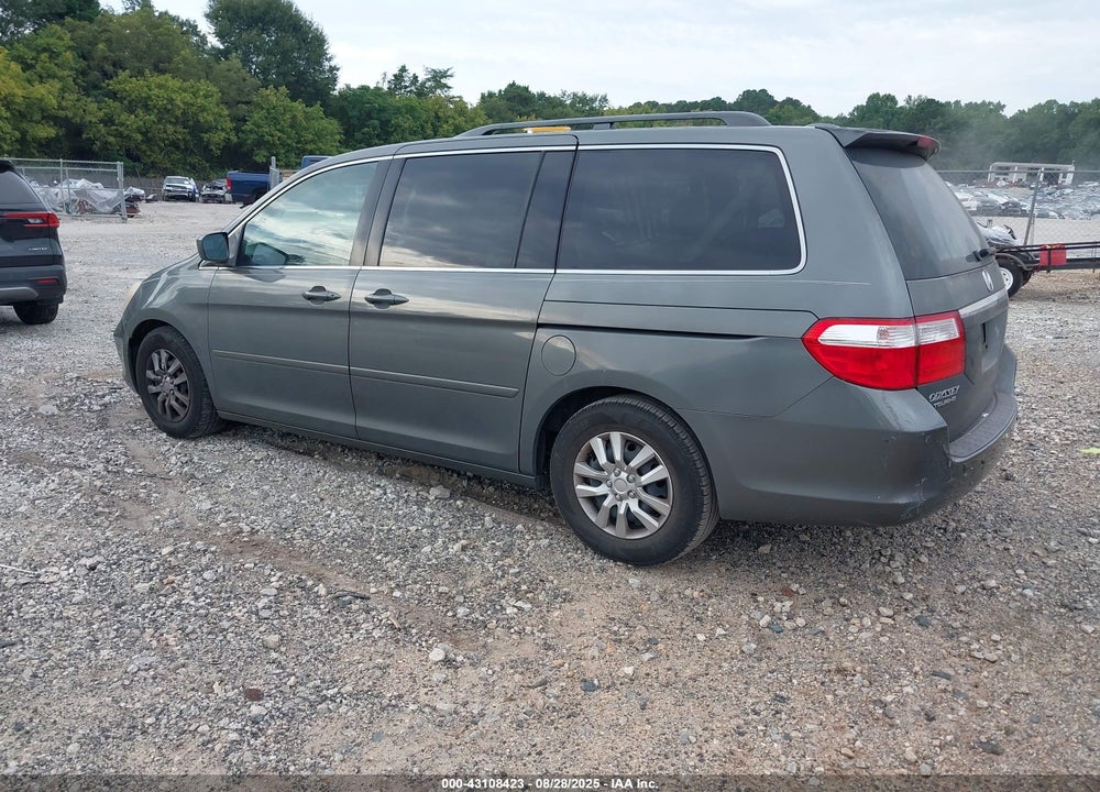 2007 HONDA ODYSSEY TOURING VIN: 5FNRL38887B004531