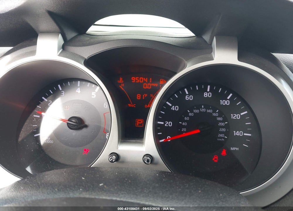 2015 NISSAN JUKE SL VIN: JN8AF5MV3FT550827