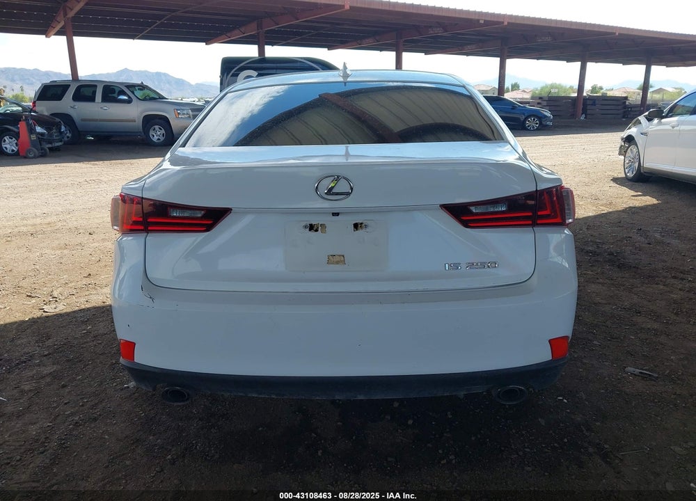 2014 LEXUS IS 250 VIN: JTHBF1D2XE5021262