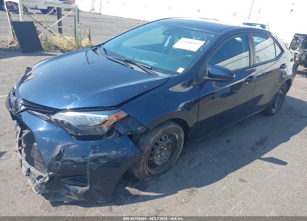2019 TOYOTA COROLLA LE VIN: 5YFBURHE6KP935937