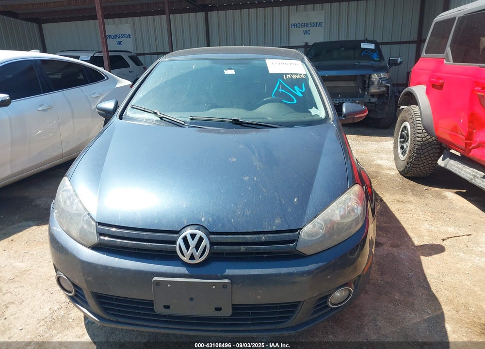 2012 VOLKSWAGEN GOLF VIN: WVWDM7AJ5CW213811