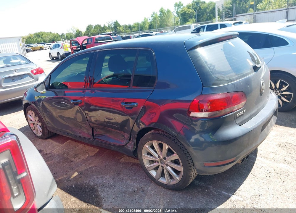 2012 VOLKSWAGEN GOLF VIN: WVWDM7AJ5CW213811