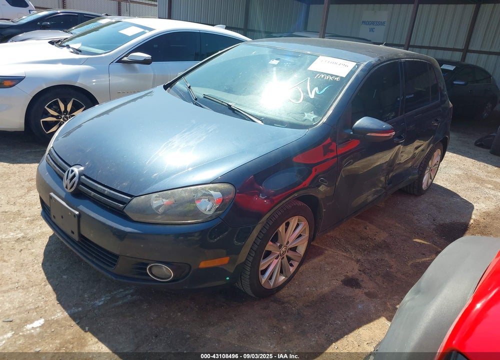 2012 VOLKSWAGEN GOLF VIN: WVWDM7AJ5CW213811