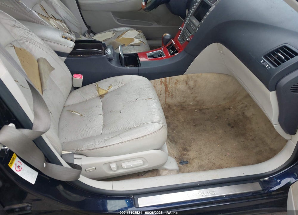 2008 LEXUS ES 350 VIN: JTHBJ46G582241584