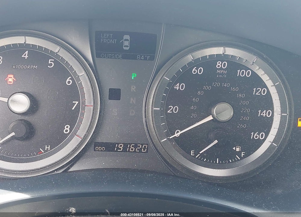 2008 LEXUS ES 350 VIN: JTHBJ46G582241584