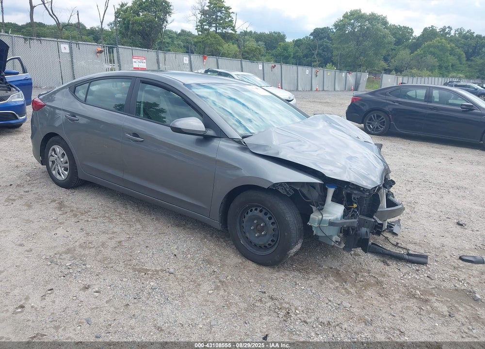 2018 HYUNDAI ELANTRA SE VIN: 5NPD74LF5JH253470