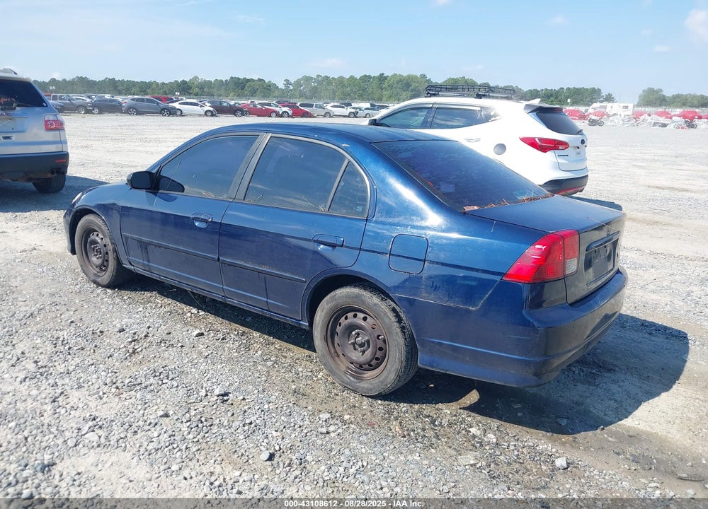 2004 HONDA CIVIC LX VIN: 2HGES16564H617818