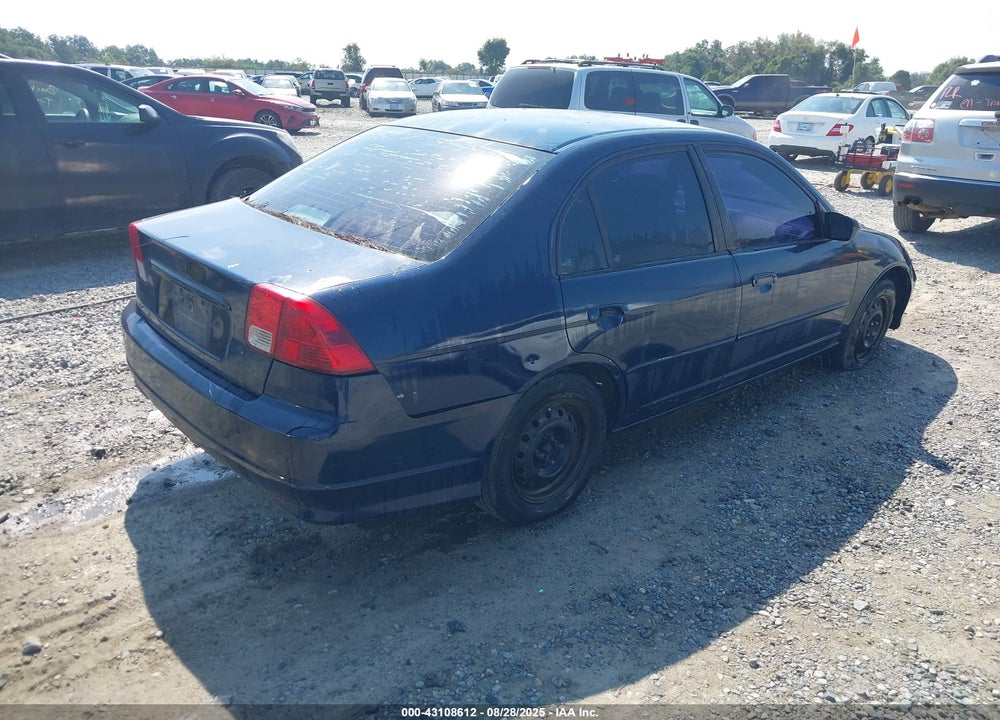 2004 HONDA CIVIC LX VIN: 2HGES16564H617818