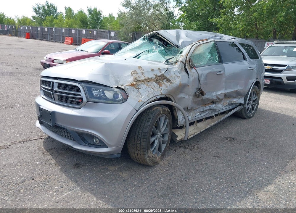 2017 DODGE DURANGO VIN: 1C4RDJDG2HC870741
