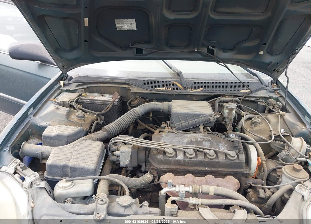 1998 HONDA CIVIC LX VIN: 2HGEJ6674WH516524