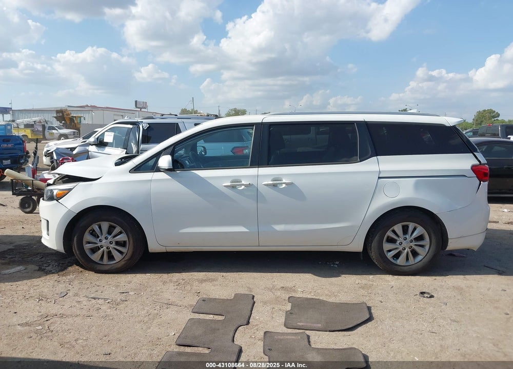 2016 KIA SEDONA LX VIN: KNDMB5C12G6163866