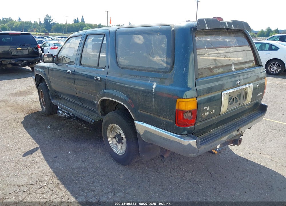 1995 TOYOTA 4RUNNER VN29 SR5 VIN: JT3VN29V1S0051709