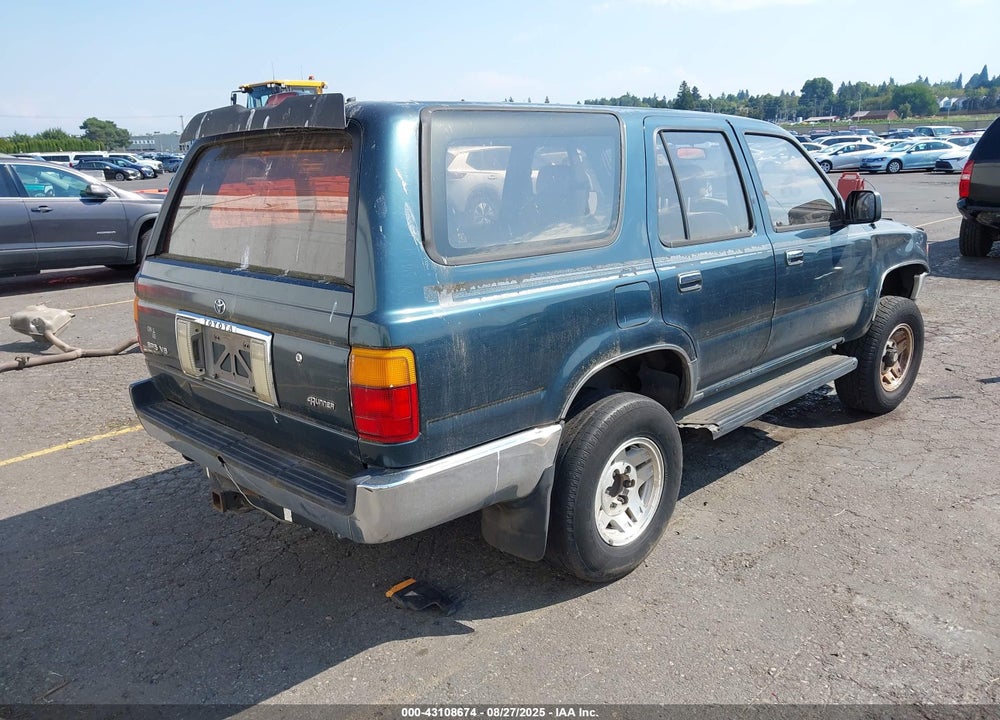 1995 TOYOTA 4RUNNER VN29 SR5 VIN: JT3VN29V1S0051709