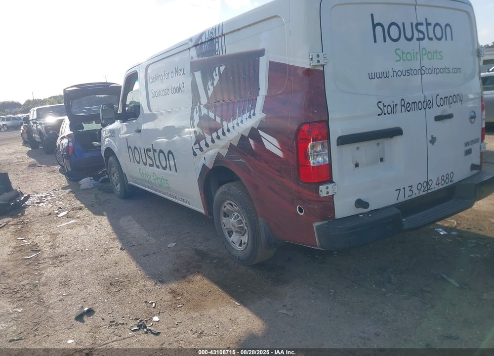 2016 NISSAN NV CARGO NV2500 HD SV V6 VIN: 1N6BF0KY1GN807003