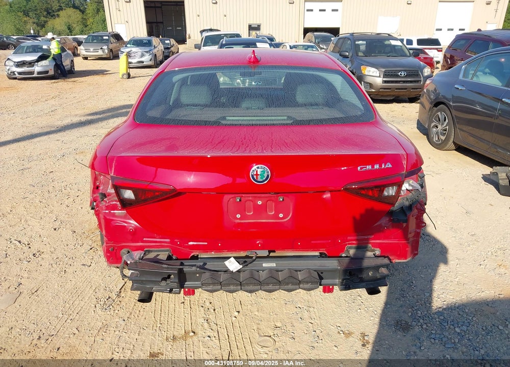 2019 ALFA ROMEO GIULIA RWD VIN: ZARFAMAN8K7599027
