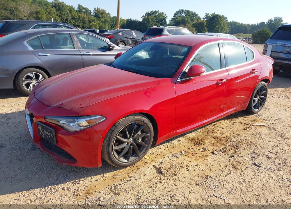 2019 ALFA ROMEO GIULIA RWD VIN: ZARFAMAN8K7599027