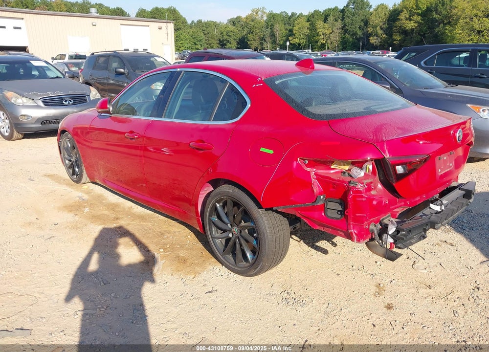 2019 ALFA ROMEO GIULIA RWD VIN: ZARFAMAN8K7599027