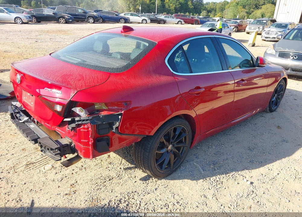 2019 ALFA ROMEO GIULIA RWD VIN: ZARFAMAN8K7599027