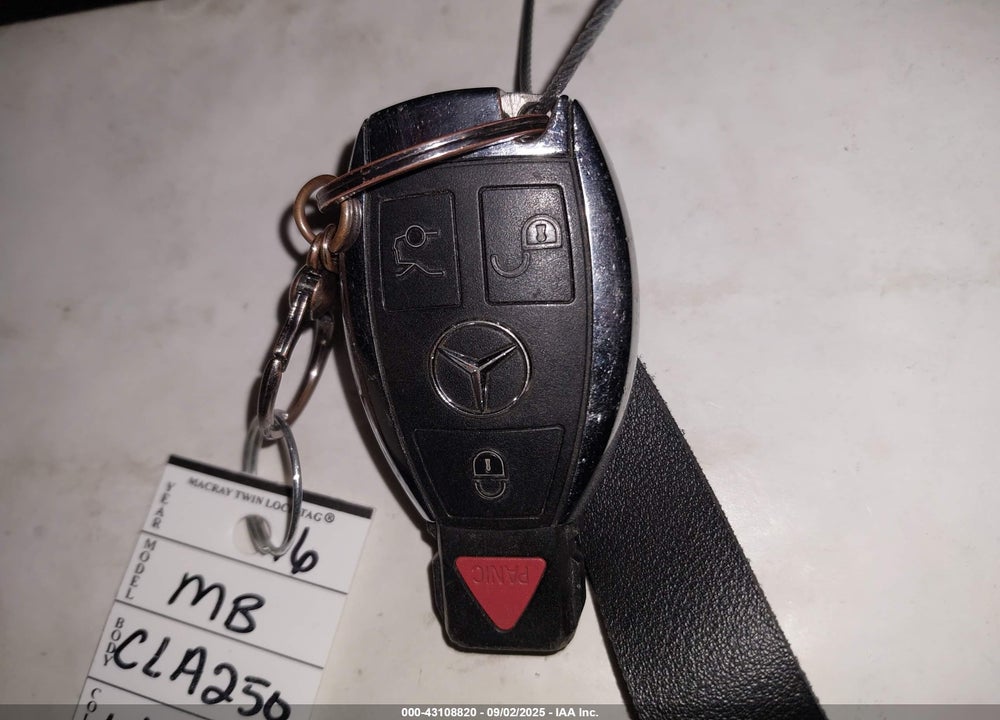 2016 MERCEDES-BENZ CLA-CLASS VIN: WDDSJ4GB0GN299187