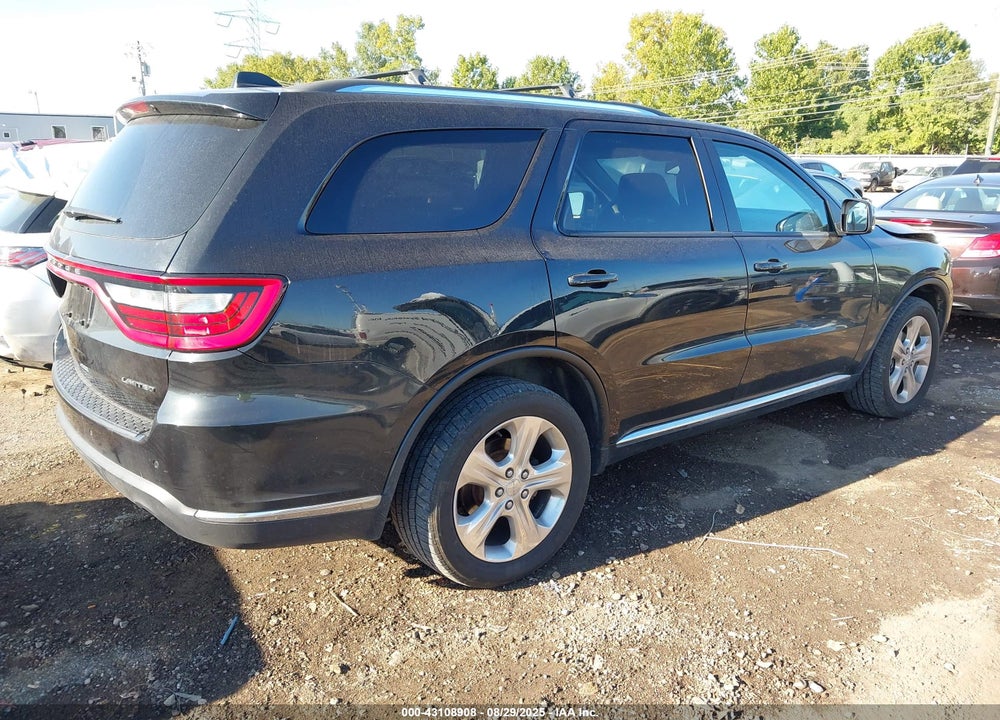 2015 DODGE DURANGO VIN: 1C4RDJDG7FC801850